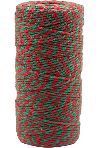 GENERAL Christmas Bakers Twine, 328Ft Durable Cotton Wrapping String, Festive...