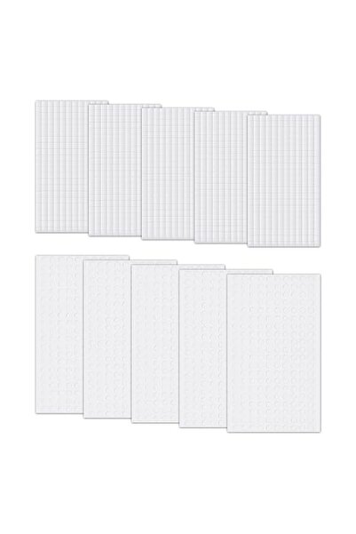 ALMEKAQUZ 10 Sheets Foam Dots, Dual-Adhesive 3D Foam Tapes, 2 Shapes Double S...
