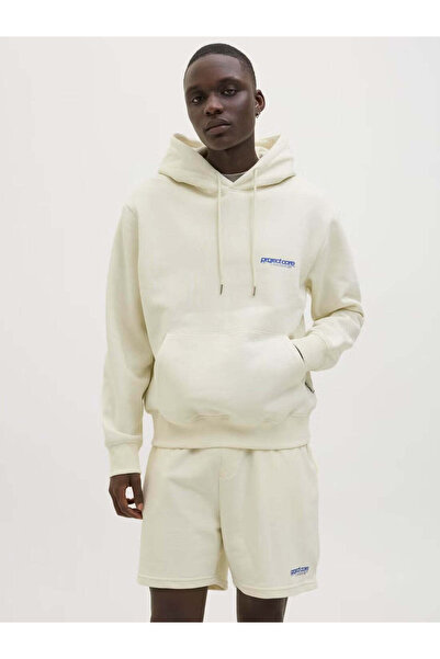 Jack & Jones Hanorac, crem - L