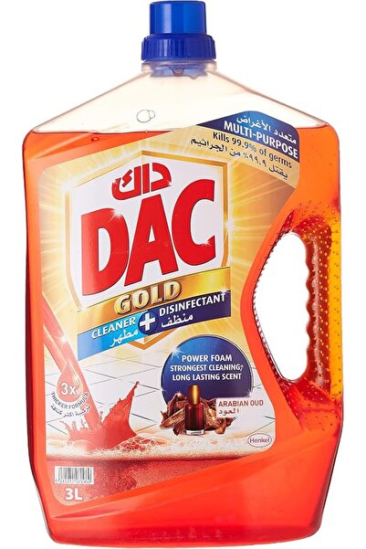 Dacfashion منظف داك جولد متعدد الأغراض - عود (3 لتر)، لإزالة 99.9% من الجراثي...