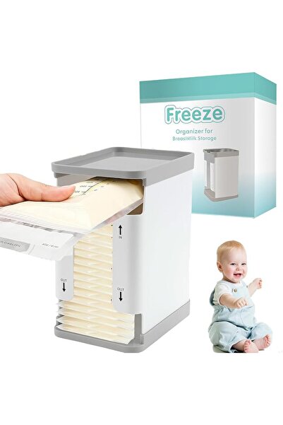 GENERAL Breast Milk Storage Organizer, Breast Milk Storage Containers for Fri...