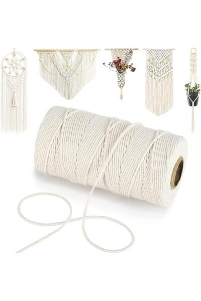 GENERAL JKJ&ZXZ 100m Cooking Twine, Natural White Twine String, Kitchen T-win...