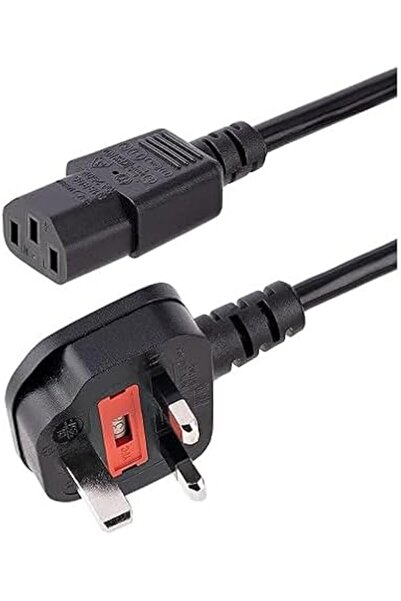 Generic UK computer Power Cable UK 3 meter,laptop power cable lead,mains lead...