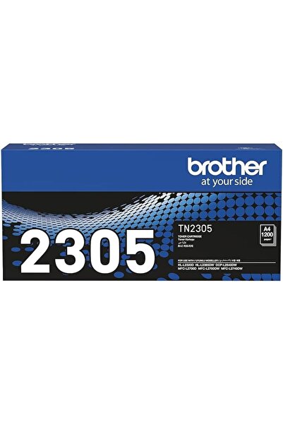 BROTHERSKART خرطوشة حبر أسود أصلية من براذر TN2305 بسعة قياسية، تنتج 1,200 صف...