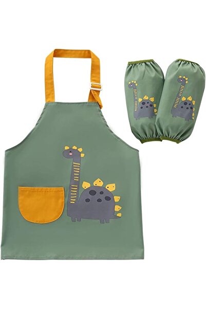 GENERAL Waterproof Kids Apron, Apron with Pockets, Adjustable Children Chef A...