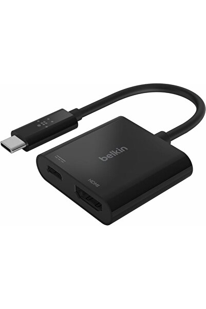 Belkin Limited محول بلكين من USB-C إلى HDMI مع خاصية الشحن (يدعم فيديو 4K UHD...