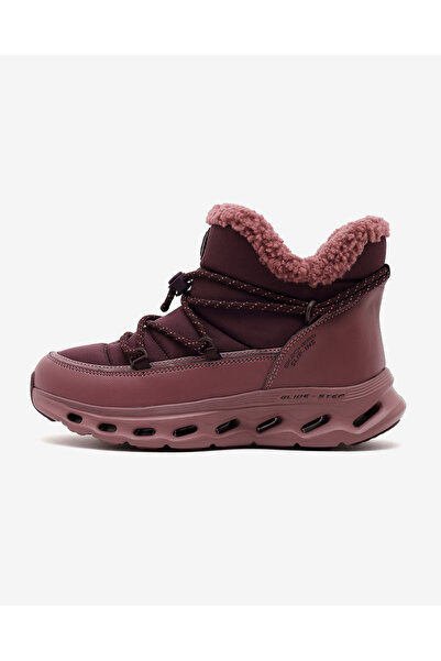 SKECHERS GO WALK GLIDE-STEP 2.0 BOOT-JADE Kadın Bordo Bot 144882 BURG