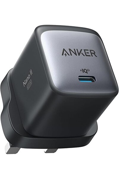 Anker Stuy شاحن أنكر نانو USB-C، شاحن نانو II 65 واط GaN PPS سريع من النوع C،...