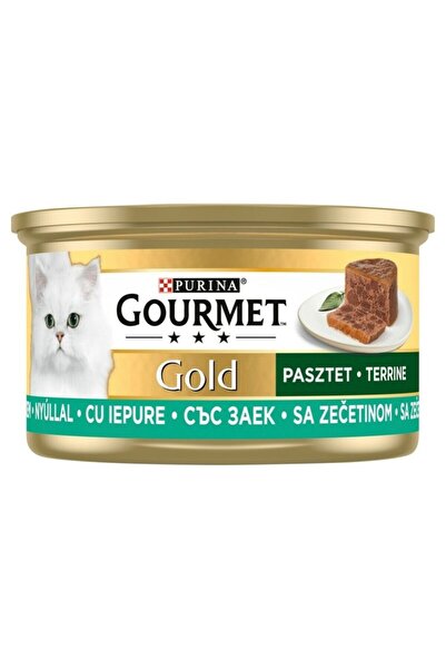 Gourmet Gold Hrană umedă pentru pisici, Gourmet Gold, Terrine cu iepure, 85 g