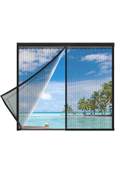 KASTWAVE Customizable Magnetic Window Mosquito Screen for House Windows – DIY...