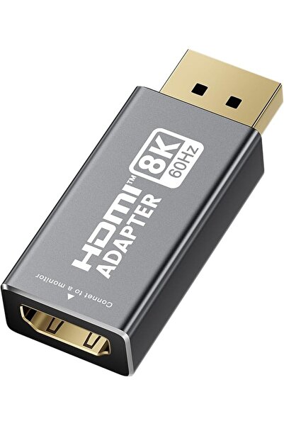 KASTWAVE محول DisplayPort إلى HDMI بدقة 8K، محول DP1.4 إلى HDMI 2.1، كابل فيد...