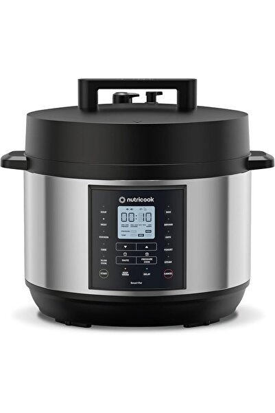 Nutricook قدر ذكي 2 بلس بقوة 1500 واط - 9 أجهزة في جهاز واحد، طنجرة ضغط، طنجر...