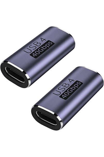 Generic 2 Pack USB C Female to USB C Female Adapter,USB C Coupler 40Gbps,Supp...
