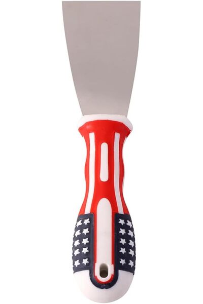 Lawazim Putty Knife American Flag Color -2inch- Anti-Bending Corrosion Resist...