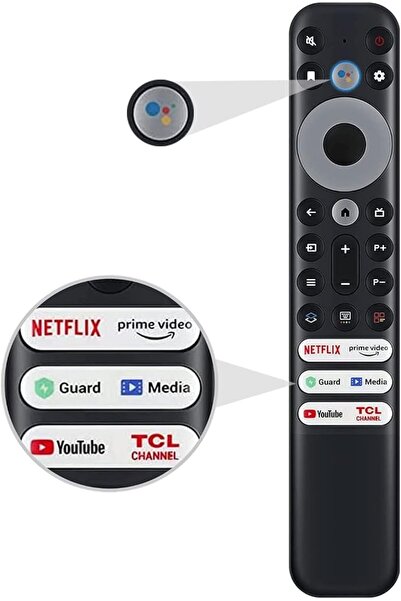 Oritronic Replacement Google Voice Remote Control for TCL Android TV Mini-LED...