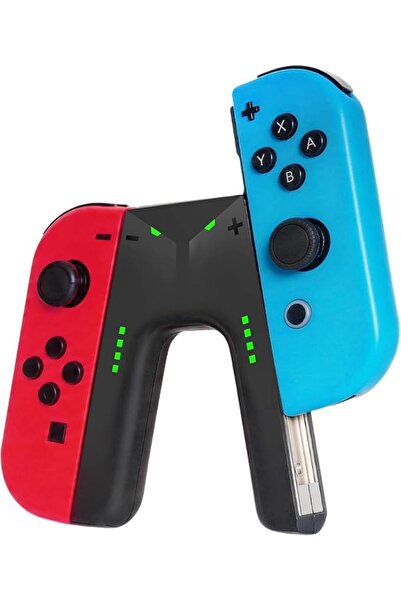 GENERAL Switch JoyCon Charging Grip Compatible with Nintendo Switch & OLED Mo...