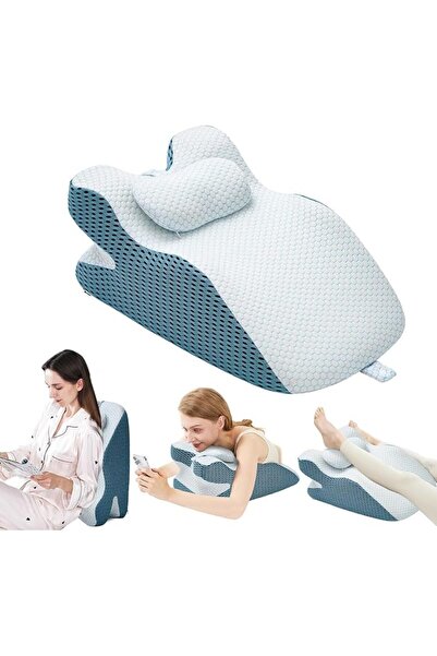 LinJie Wedge Pillow Set, Memory Foam Wedge Pillows Post Surgery