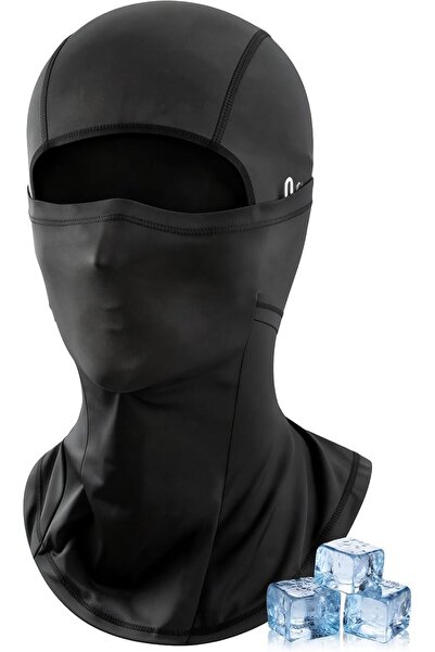 GENERAL قناع وجه بالاكلافا - غطاء وجه للدراجات النارية قابل للتنفس مع فتحات ل...