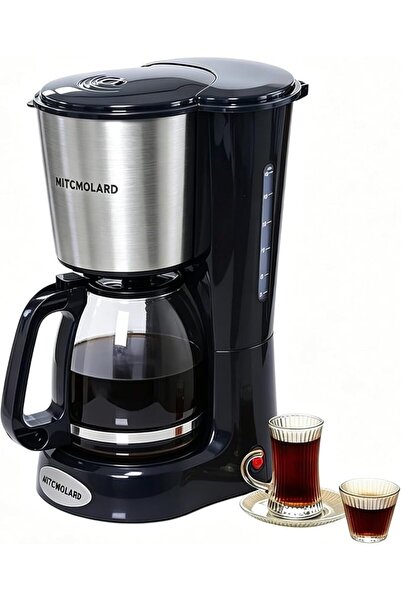GENERAL Drip Coffee Machine, 1.5 L Filter Coffee Maker 12 Cup Capacity, Anti ...