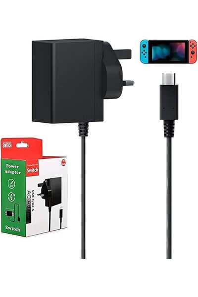 XICEN For Nintendo Switch Charger Cable Ac Power Adapter for Switch lite, Doc...