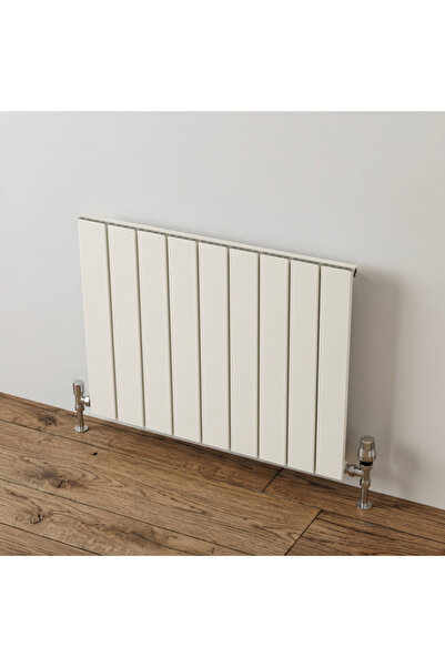 Aeon Radyatör Hestia Alüminyum Radyatör 60cm x 81 (9 Dilim) Kırık Beyaz