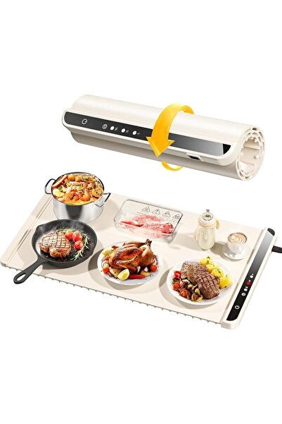 OASISGALORE Food Warming Tray,Silicone Heating Mat,سخان البوفيه,عربة تسخين ال...