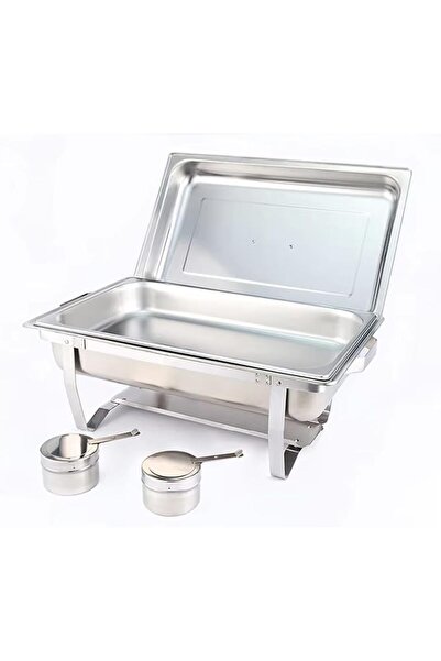 Feelings 12L Chafing Dish | Single Compartment Stainless Steel Food Warmer | ...