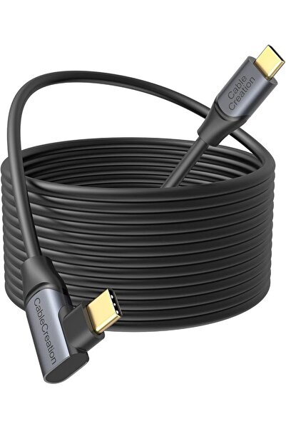 GENERAL كابل كيبل كرييشن 16 قدم للربط الافتراضي، كابل USB-C إلى C عالي السرعة...
