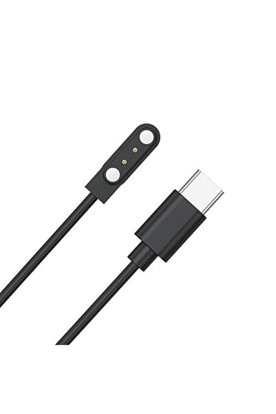 GENERAL شاحن ساعة ذكية مغناطيسي بمنفذين لـ YAMAY SW022، كابل شحن عالمي USB/TY...