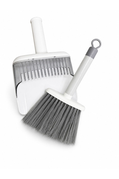 Ekostem Mini Brush and Container Handheld Dustpan Set Table Sofa Bench Crumb Cleaning Tool