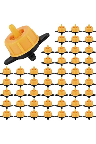 Yelajoy 50 Pack 2 Gallon Per Hour Pressure Compensating Drippers, Drip Irriga...