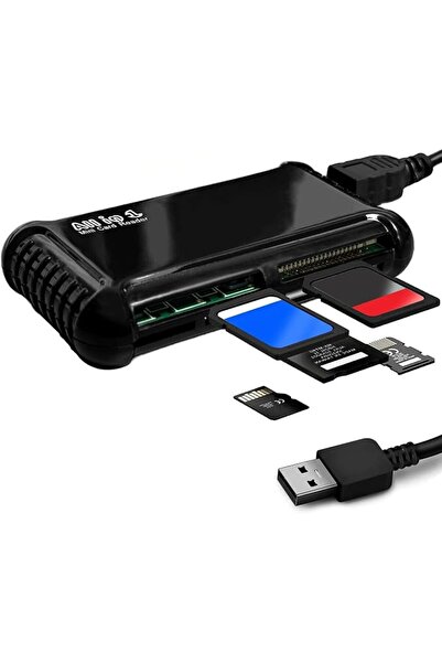 KASTWAVE Super High Speed USB 3.0 All-in-1 Card Reader Multi Adapter – Compat...