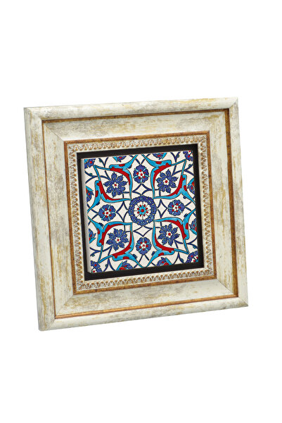 Sadrazam Rüstem Paşa Mosque İznik Tile Pattern Printed Natural Stone Table 20...