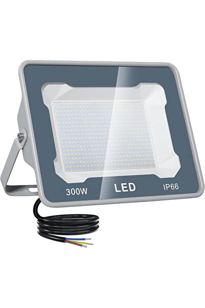CREATESTAR كشاف LED خارجي 300 واط 30000 لومن، مقاوم للماء IP66، إضاءة LED خار...
