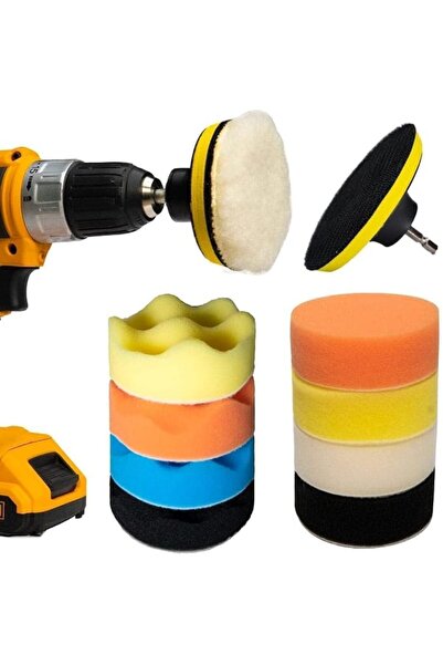 MOTRK Car Polishing Pad Kit, buffing pads for drill do,11 Piece Foam Buffing ...