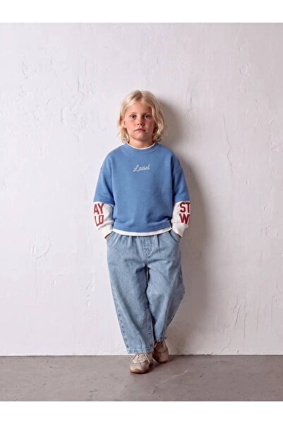 poalakıds Mavi Balloon Jeans