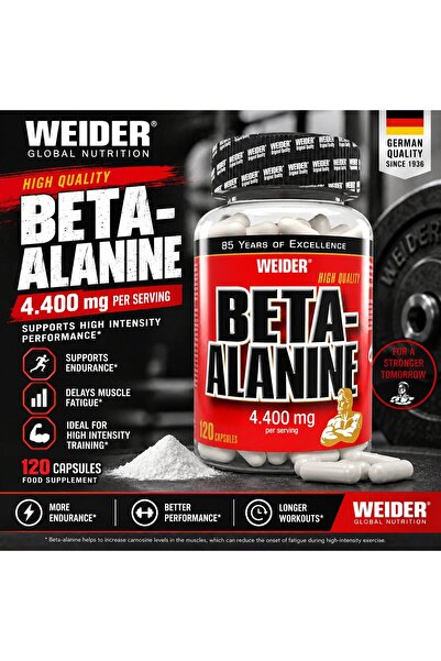 Weider Beta alanine 4400 mg 120 caps