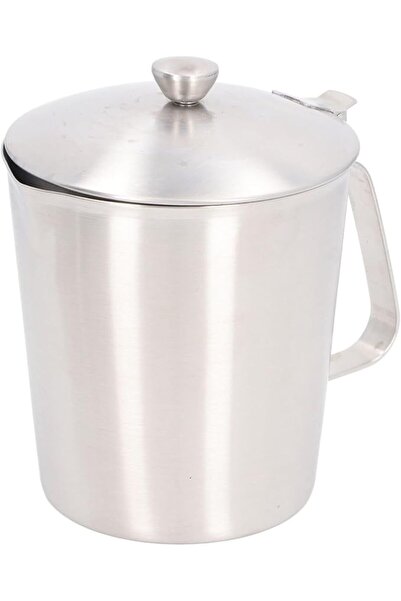 Alomejor Stainless Steel Measuring Cup, Milk Frothing Pitcher with Easy Grip ...
