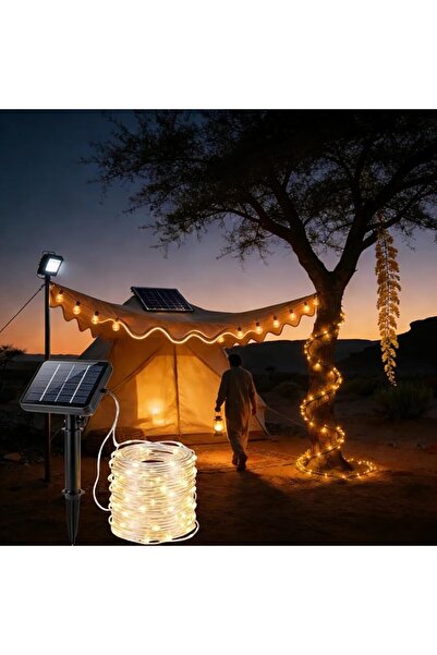 GENERAL 12M 100 LED Solar String Lights for Outside,Fairy Lights for Outside ...