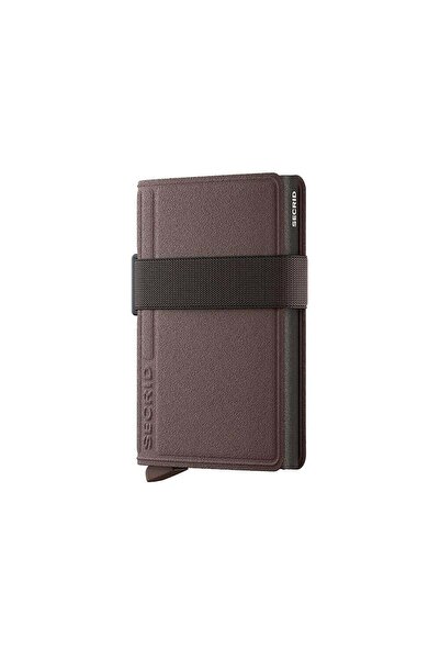 Secrid Bandwallet Liba Powder Card Holder Wallet, Coffee