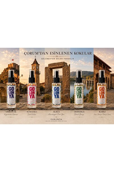 Golonya Premium Çorum 5'li Tanışma Seti 30 ML