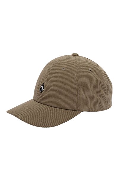 Volcom Ολόκληρο με πέτρες, ρυθμιζόμενο καπέλο κοτλέ, μπράιντλ