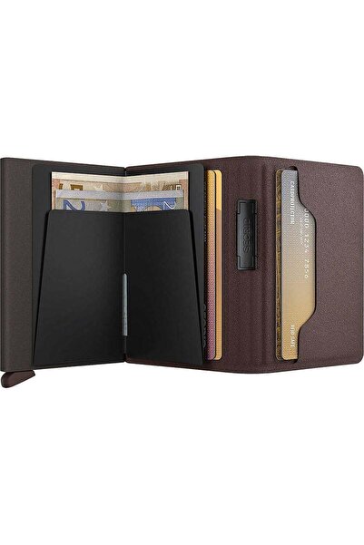 Secrid Bandwallet Liba powder Kartlık Cüzdan, Kahve