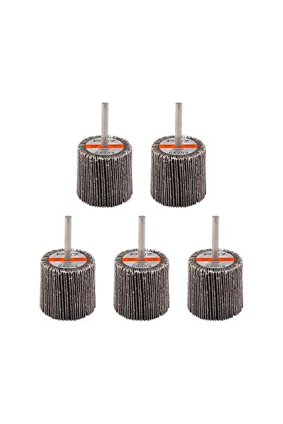 Lawazim Pro7 Sanding Flap Wheel for Drill - 5 Piece, 50x50mm, 320 Grit- 1/4 i...