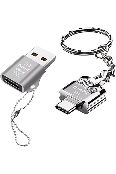 Senbos USB C Micro SD Card Reader with Keychain, Type C to Micro SD SDHC SDXC...