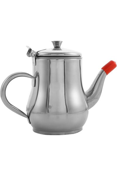 Baluue Stainless Steel Kitchen Oil Container With Filter Spout High-temperatu...