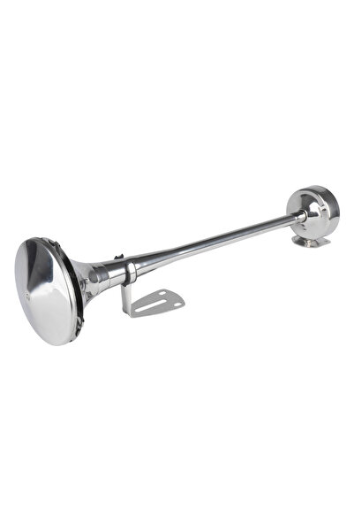 AMIO Claxon pneumatic de fanfară, semnal sonor, cromat, ton înalt
