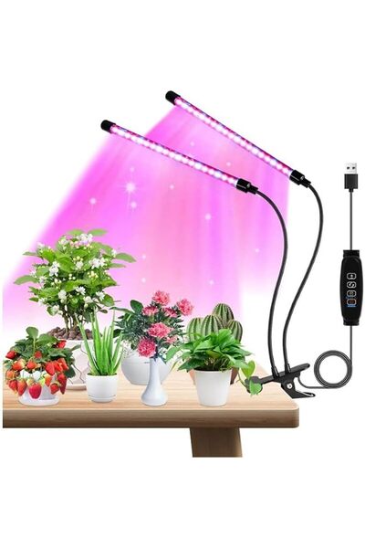 Generic مصباح LED للنمو النباتي، مصباح نمو نباتي كامل الطيف مع مصابيح LED زرق...