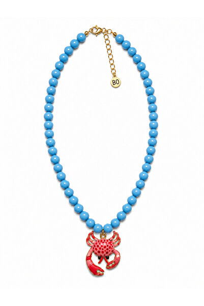 Bo Takı ve Aksesuar Glass Bead Design Crab 🦀   Kolye Burcu's Collection