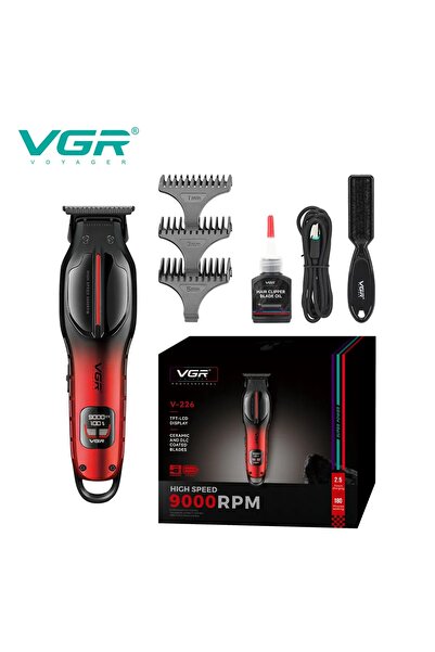 VGR Voyager VGR V-226 Profesyonel Saç Sakal Kesme Makinesi Metal Trimmer